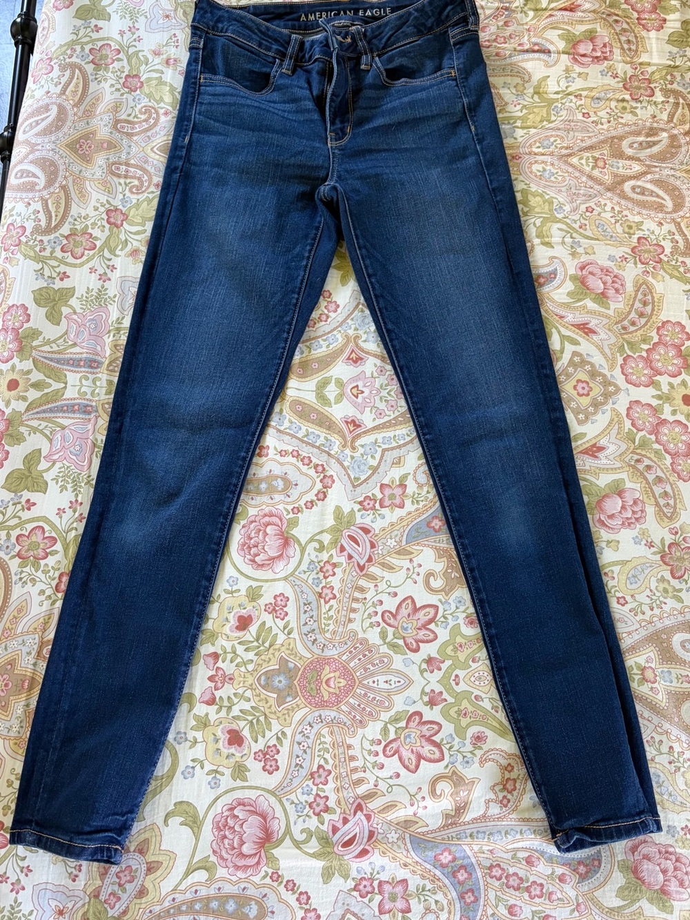 American Eagle Outfitters Navy Skinny Stretch Jeans